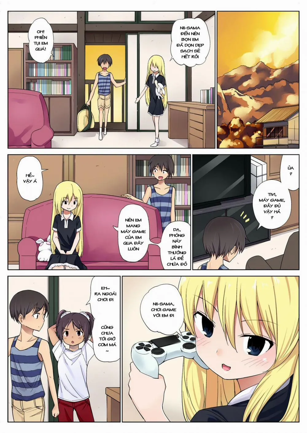 HentaiVN.net - Ảnh 7 - [Loli] Himitsu no Natsu Yasumi - Chương 1
