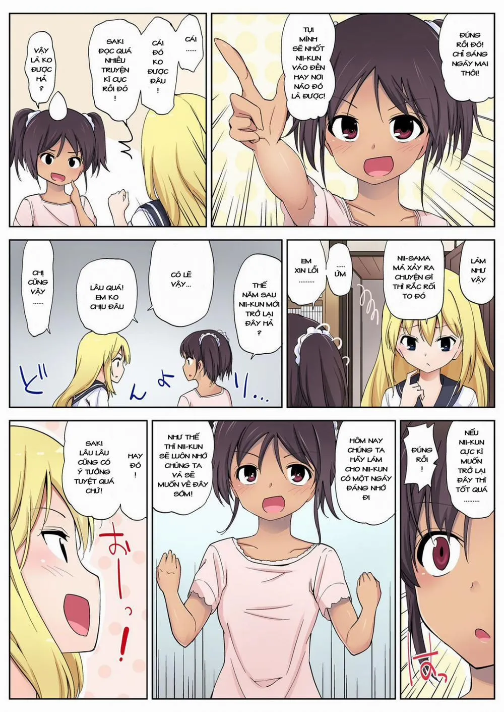 HentaiVN.net - Ảnh 5 - [Loli] Himitsu no Natsu Yasumi - Chương 3
