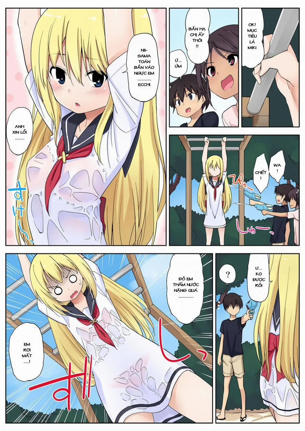 HentaiVN.net - Ảnh 8 - [Loli] Himitsu no Natsu Yasumi - Chương 3
