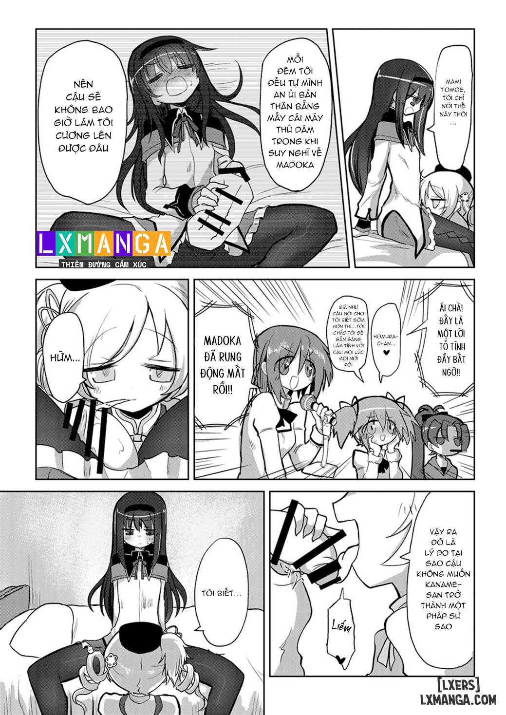 HentaiVN.net - Ảnh 10 - Zettai ni Ikanai Onna Homura Akemi VS Zettai ni Ikaseru Onna Mami Tomoe - Oneshot.