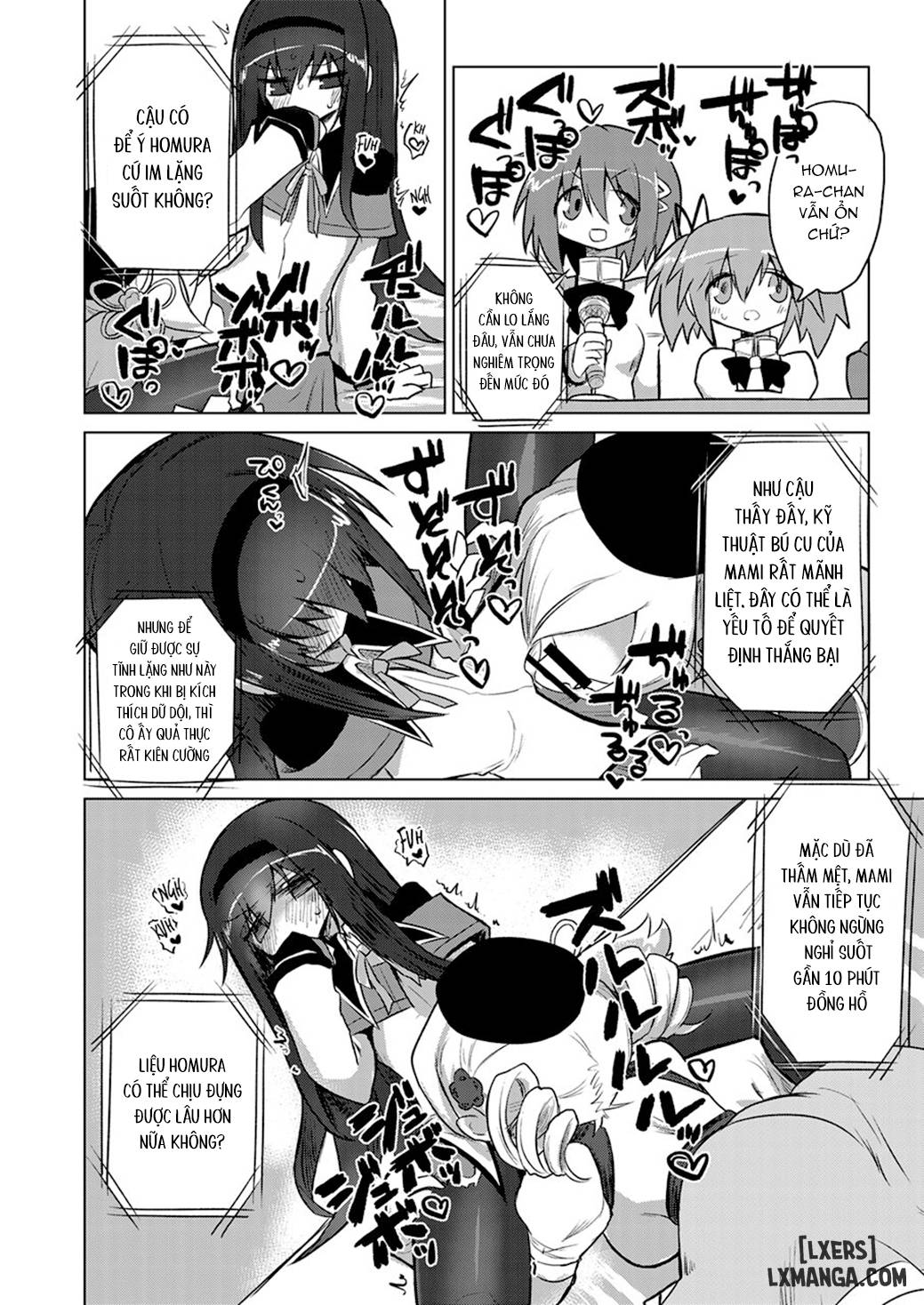 HentaiVN.net - Ảnh 14 - Zettai ni Ikanai Onna Homura Akemi VS Zettai ni Ikaseru Onna Mami Tomoe - Oneshot.