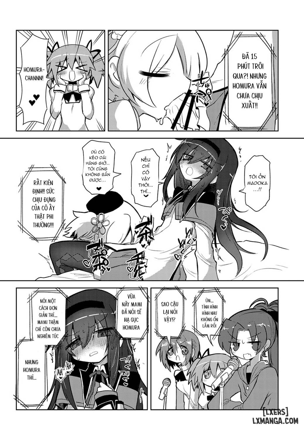 HentaiVN.net - Ảnh 15 - Zettai ni Ikanai Onna Homura Akemi VS Zettai ni Ikaseru Onna Mami Tomoe - Oneshot.