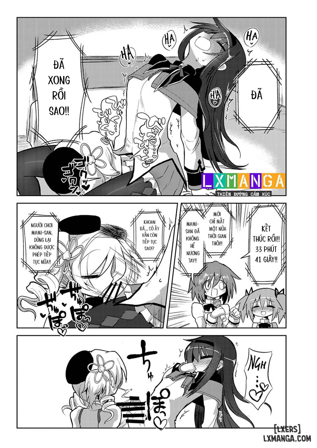 HentaiVN.net - Ảnh 19 - Zettai ni Ikanai Onna Homura Akemi VS Zettai ni Ikaseru Onna Mami Tomoe - Oneshot.