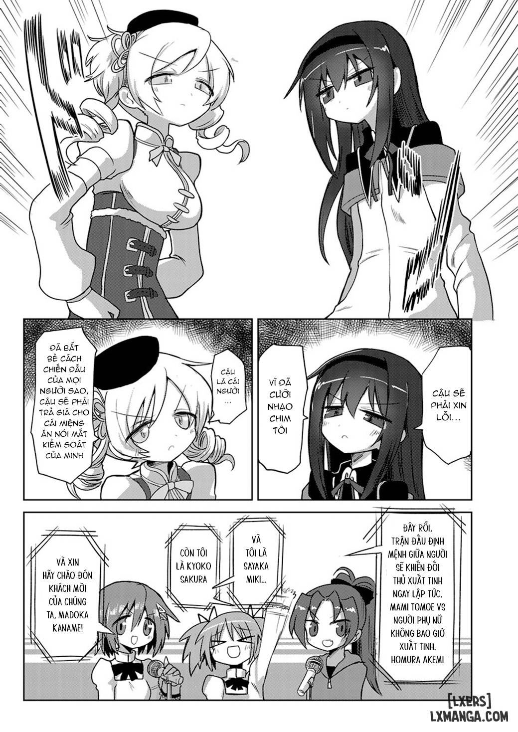 HentaiVN.net - Ảnh 5 - Zettai ni Ikanai Onna Homura Akemi VS Zettai ni Ikaseru Onna Mami Tomoe - Oneshot.