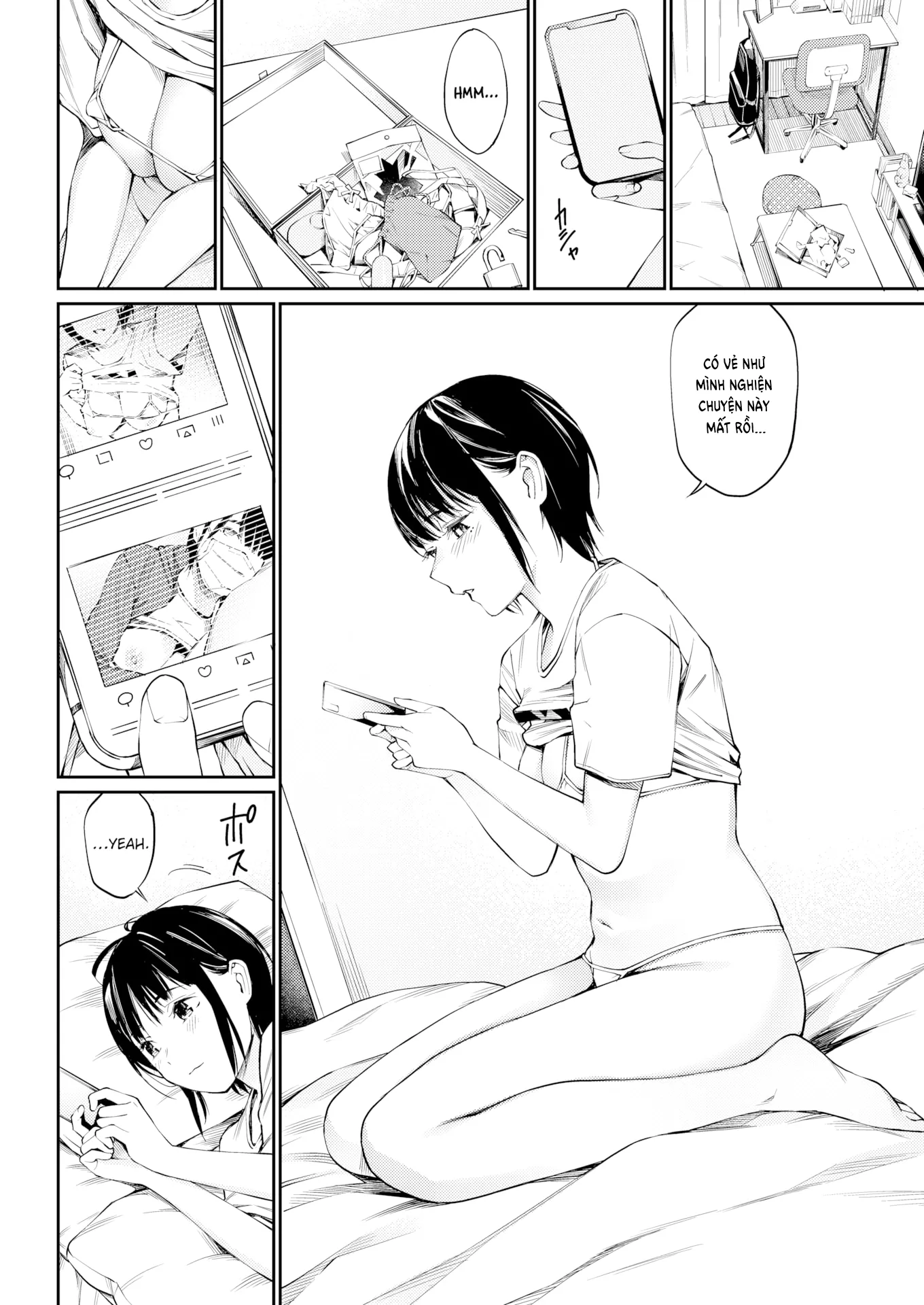 HentaiVN.net - Ảnh 5 - Little Miss Secret Account - Oneshot
