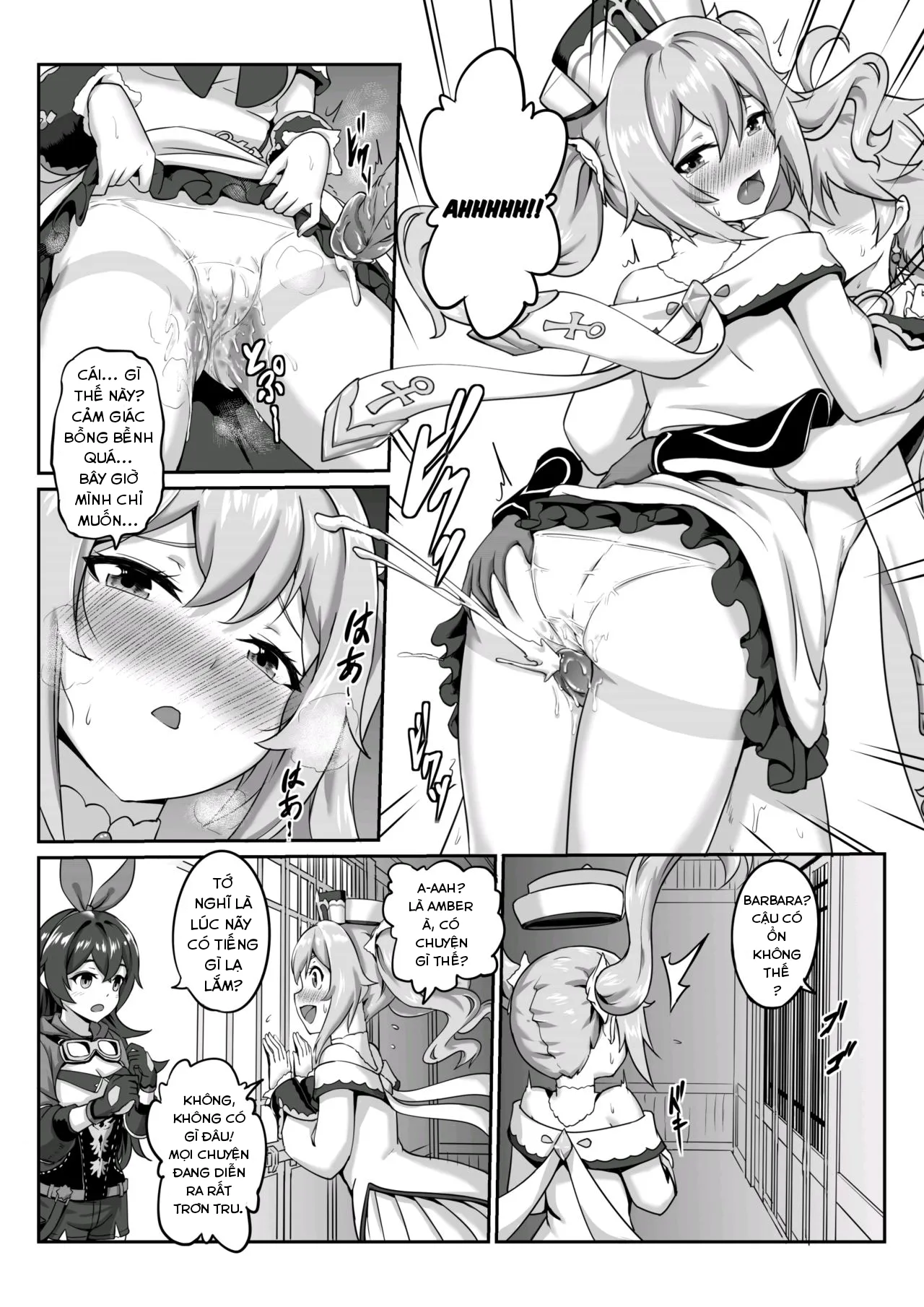 HentaiVN.net - Ảnh 13 - Barbara Star! Dush! (Genshin Impact) [芭芭拉 STAR!DUSH!] - ONESHOT