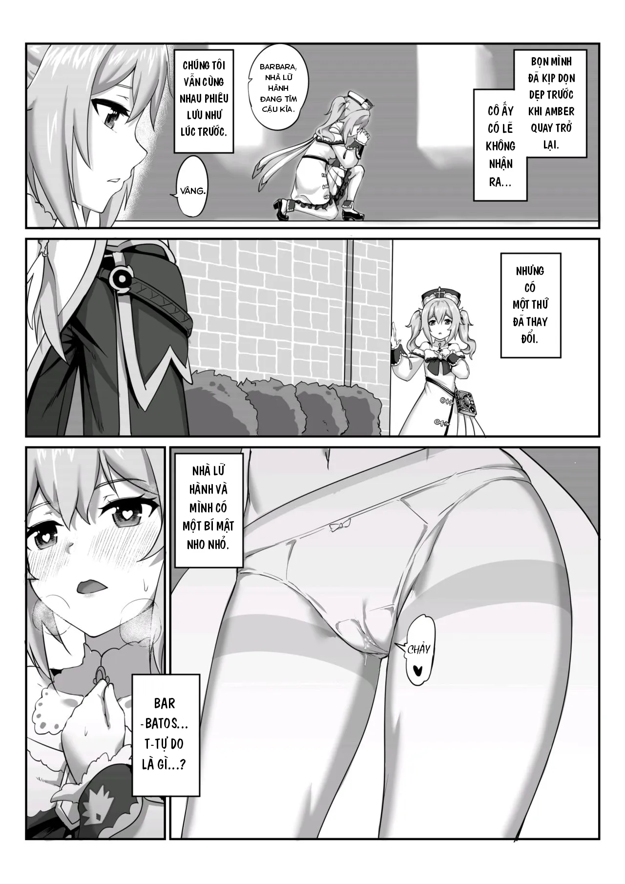 HentaiVN.net - Ảnh 23 - Barbara Star! Dush! (Genshin Impact) [芭芭拉 STAR!DUSH!] - ONESHOT