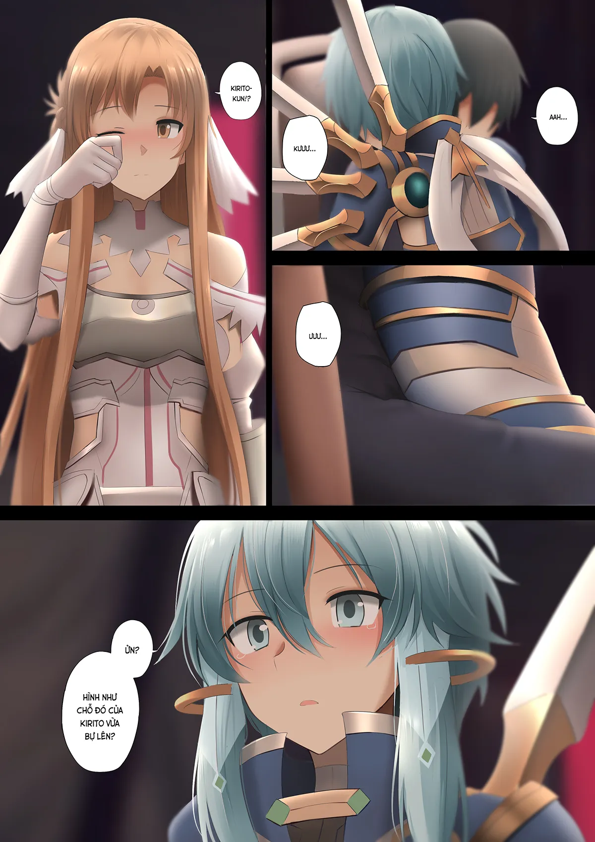 HentaiVN.net - Ảnh 3 - Ký ức từ thần Mặt Trời Solus (Sword Art Online) [太陽神ソルスからの思い (ソードアート・オンライン);] - Oneshot