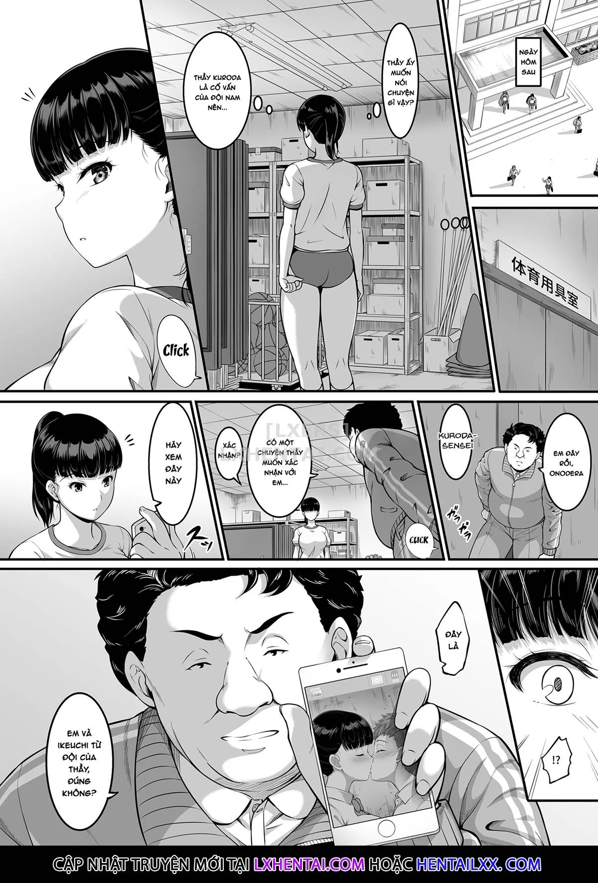 HentaiVN.net - Ảnh 10 - Joshi Volley-bu JK, Netorareru. [Girl's Volleyball Club, Schoolgirl NTR] - Oneshot