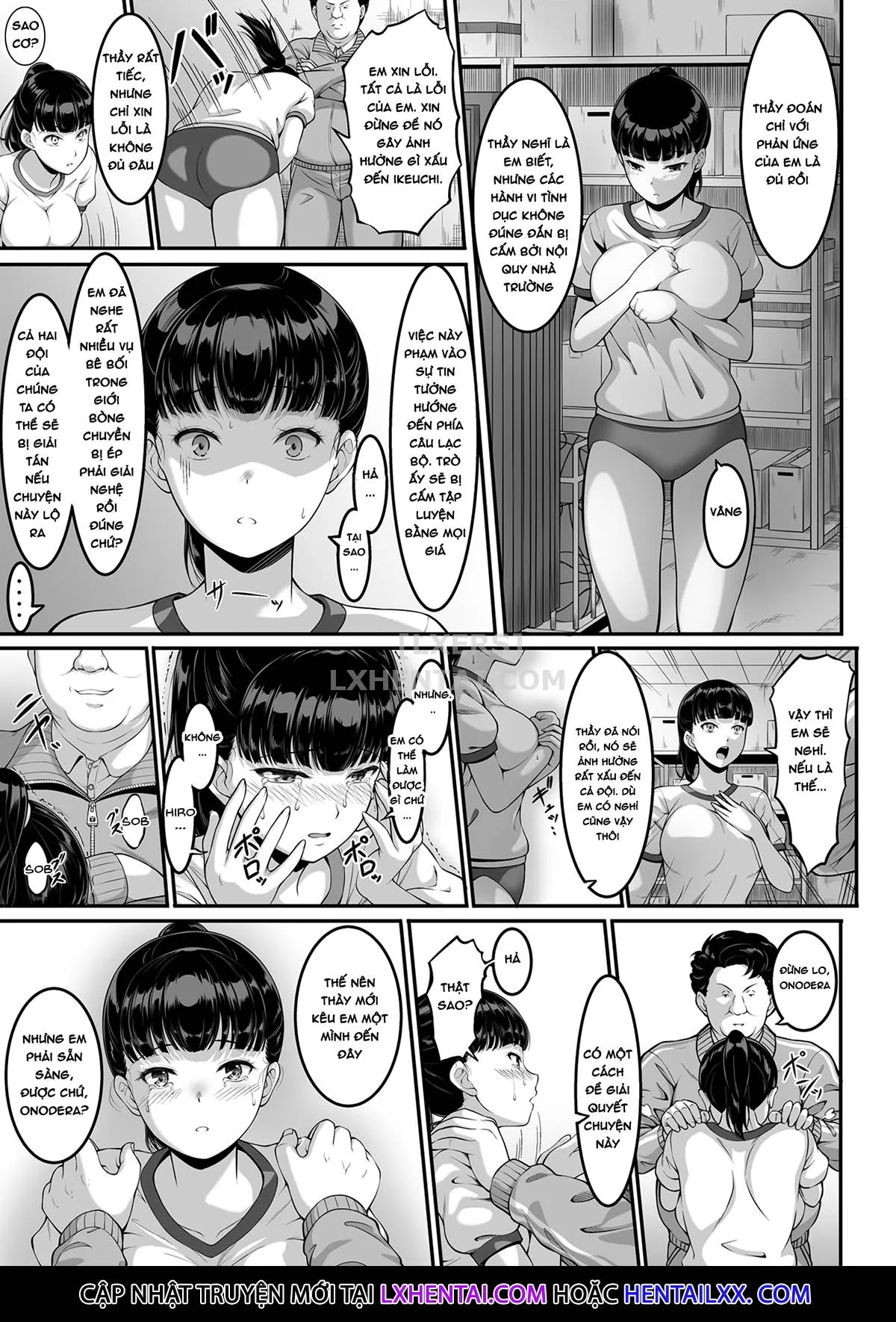 HentaiVN.net - Ảnh 11 - Joshi Volley-bu JK, Netorareru. [Girl's Volleyball Club, Schoolgirl NTR] - Oneshot