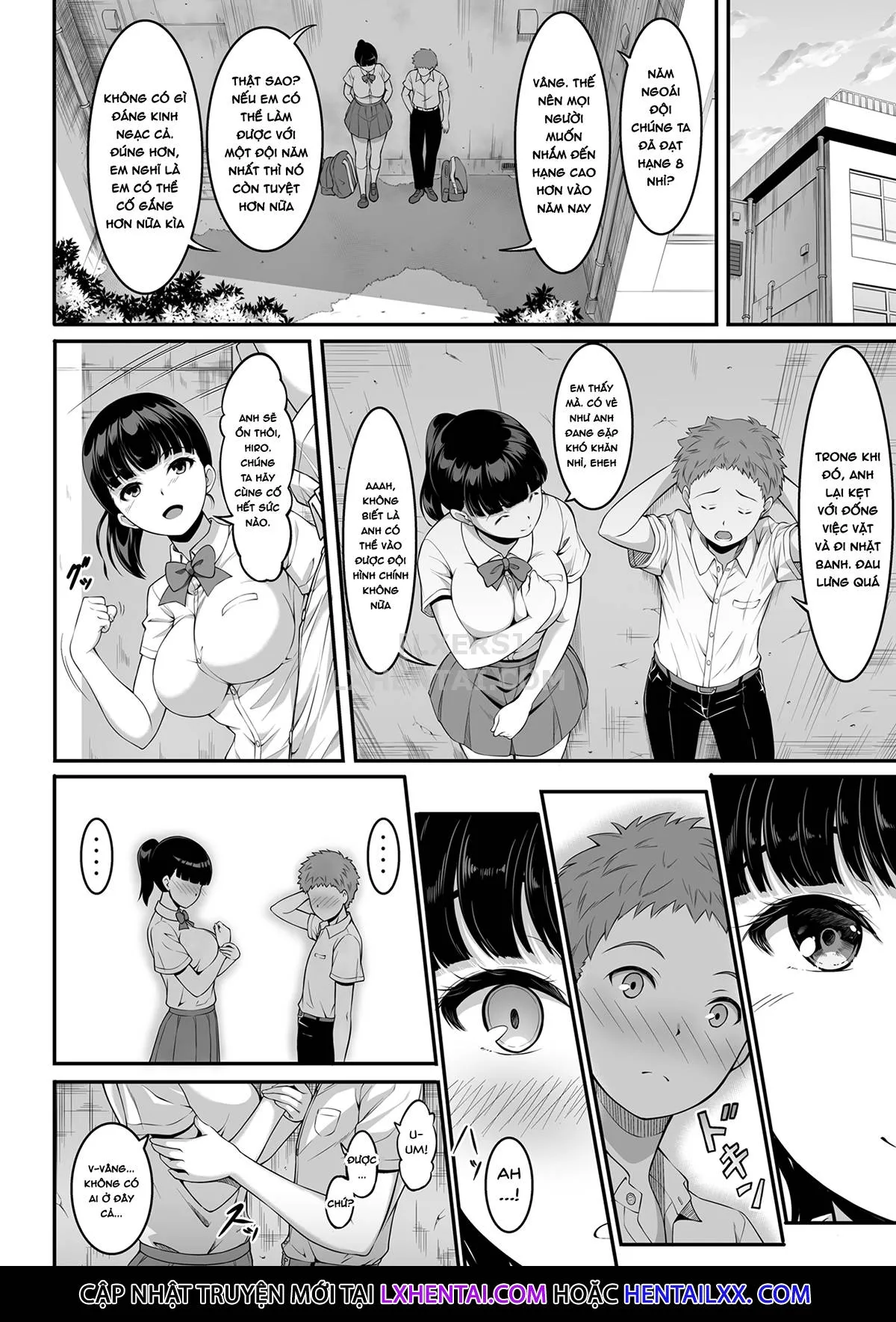 HentaiVN.net - Ảnh 8 - Joshi Volley-bu JK, Netorareru. [Girl's Volleyball Club, Schoolgirl NTR] - Oneshot