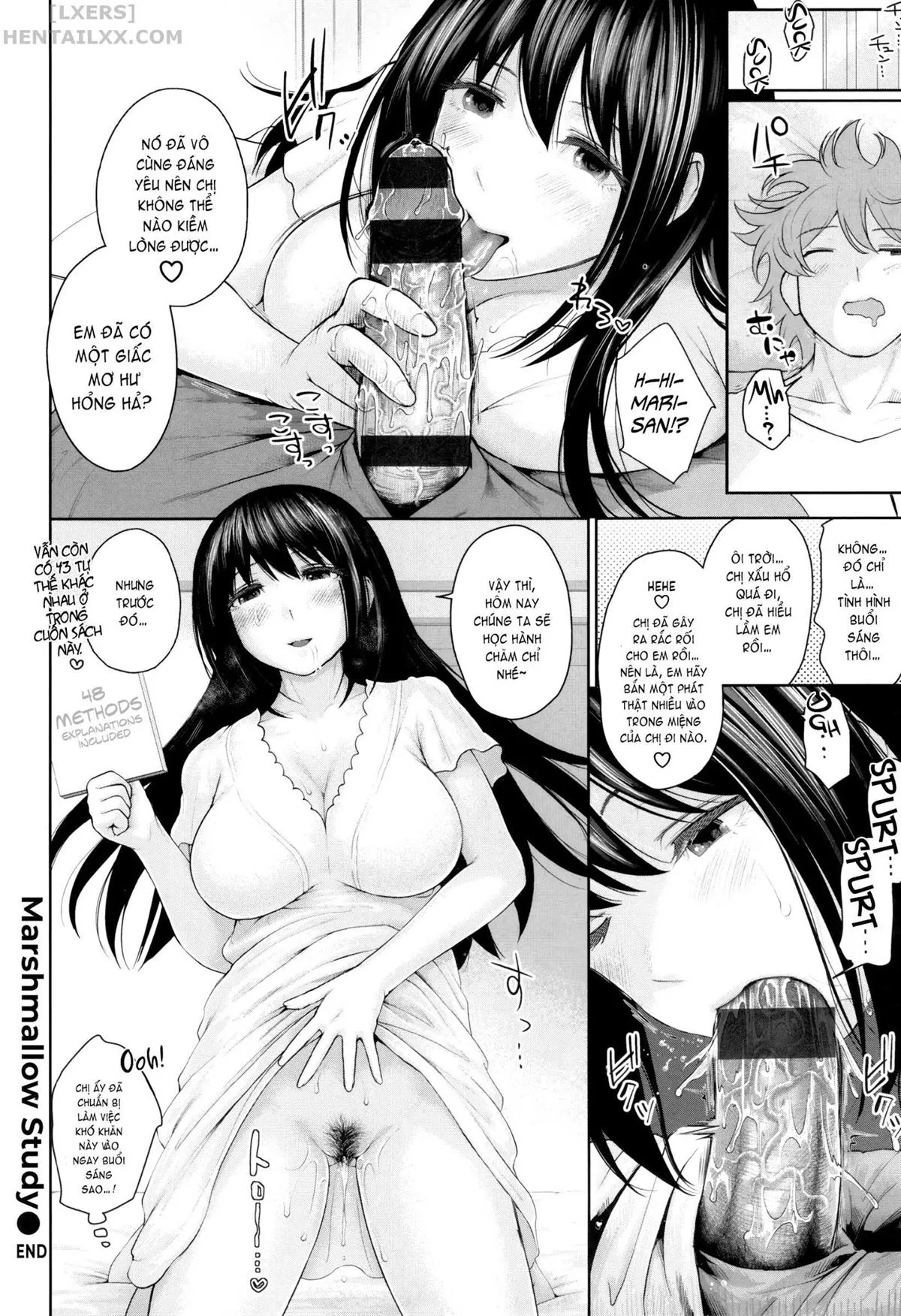 HentaiVN.net - Ảnh 21 - Marshmallow Days - Chap 03 - Study about Marshmallow