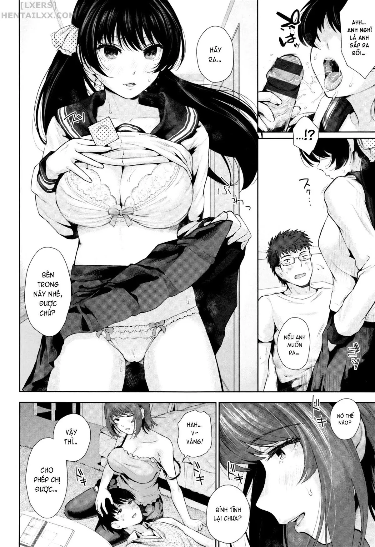 HentaiVN.net - Ảnh 15 - Marshmallow Days - Chap 05 - Sisters Sex Traps