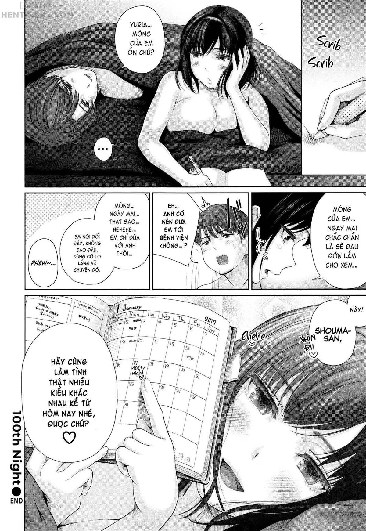 HentaiVN.net - Ảnh 23 - Marshmallow Days - Chap 07 - 100th Night