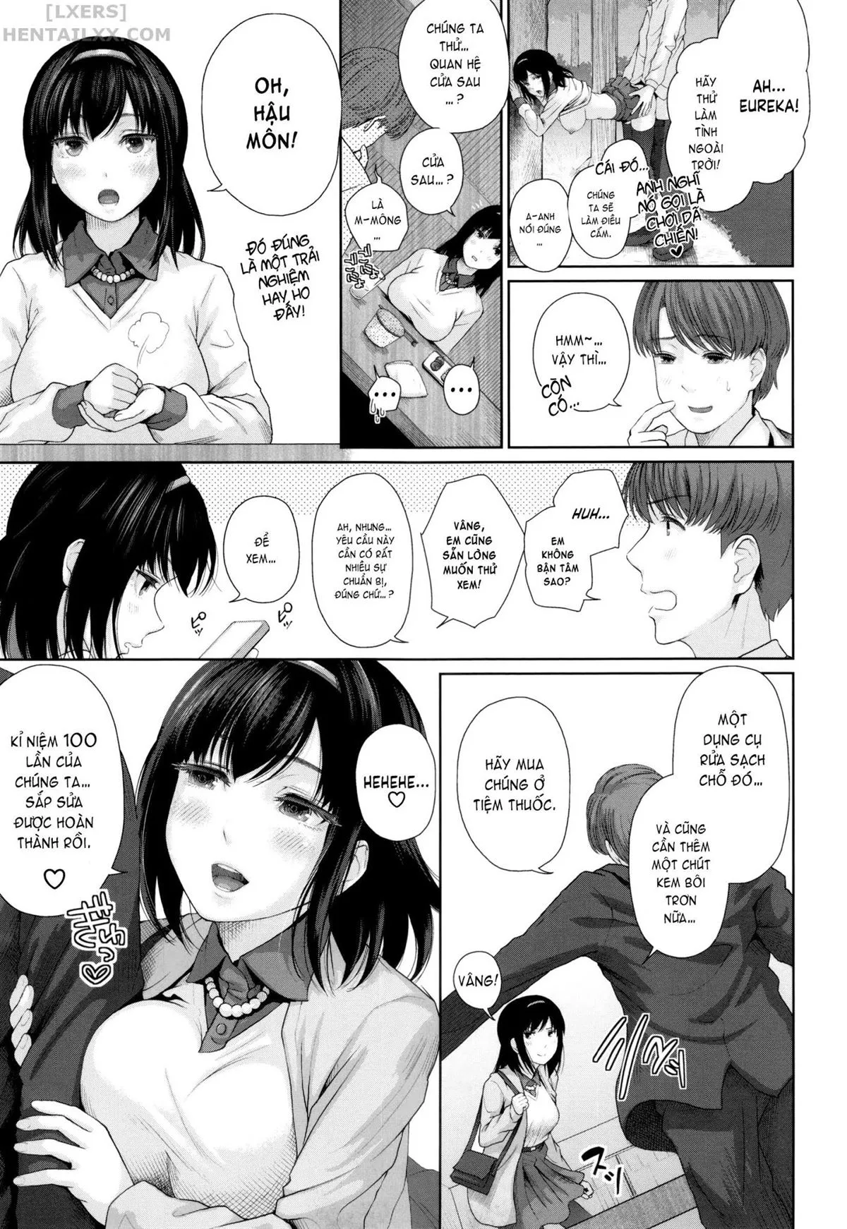 HentaiVN.net - Ảnh 8 - Marshmallow Days - Chap 07 - 100th Night