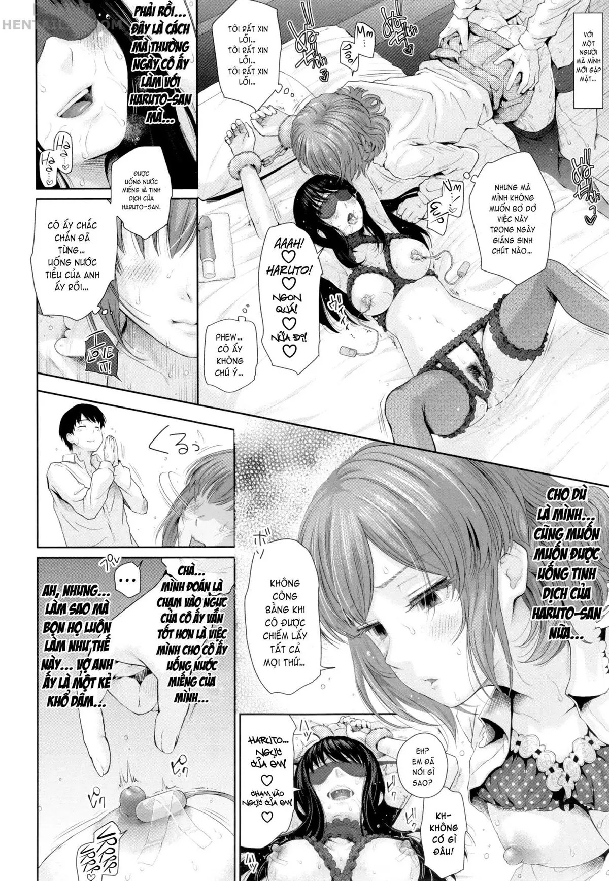 HentaiVN.net - Ảnh 14 - Marshmallow Days - Chap 08 - Christmas Present