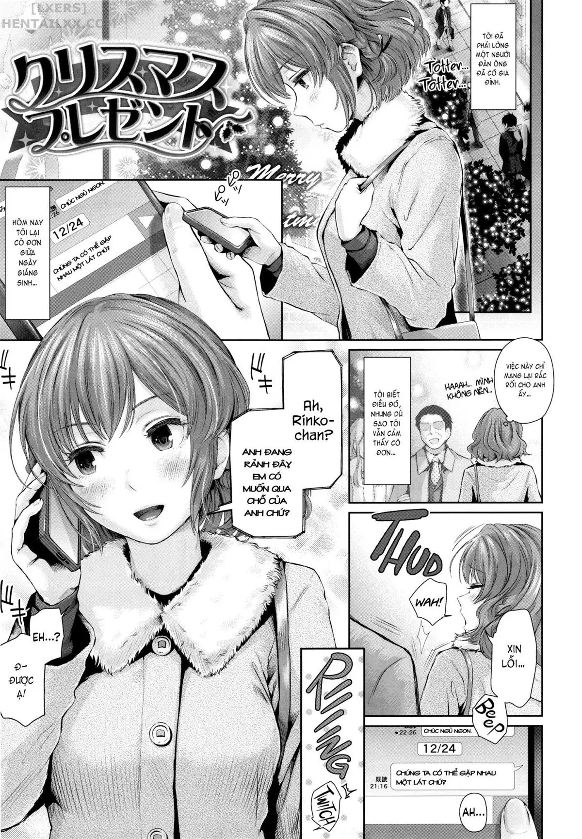HentaiVN.net - Ảnh 4 - Marshmallow Days - Chap 08 - Christmas Present