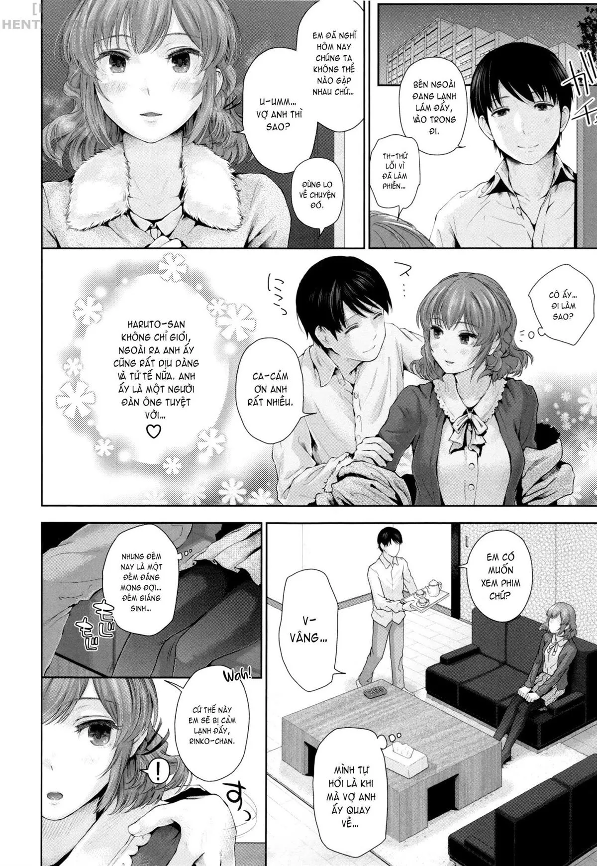 HentaiVN.net - Ảnh 5 - Marshmallow Days - Chap 08 - Christmas Present