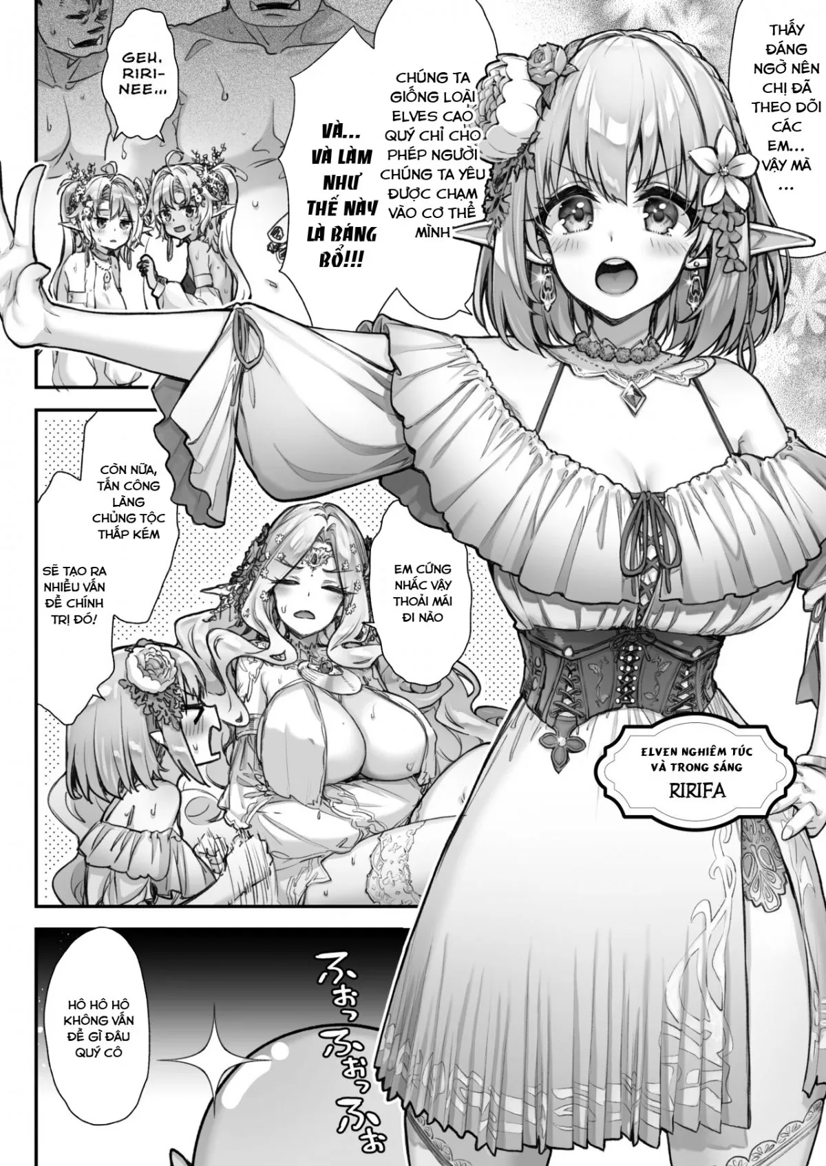 HentaiVN.net - Ảnh 6 - Tobidase! Midara na Elf no Utage [とびだせ!淫らなエルフの宴] - Oneshot