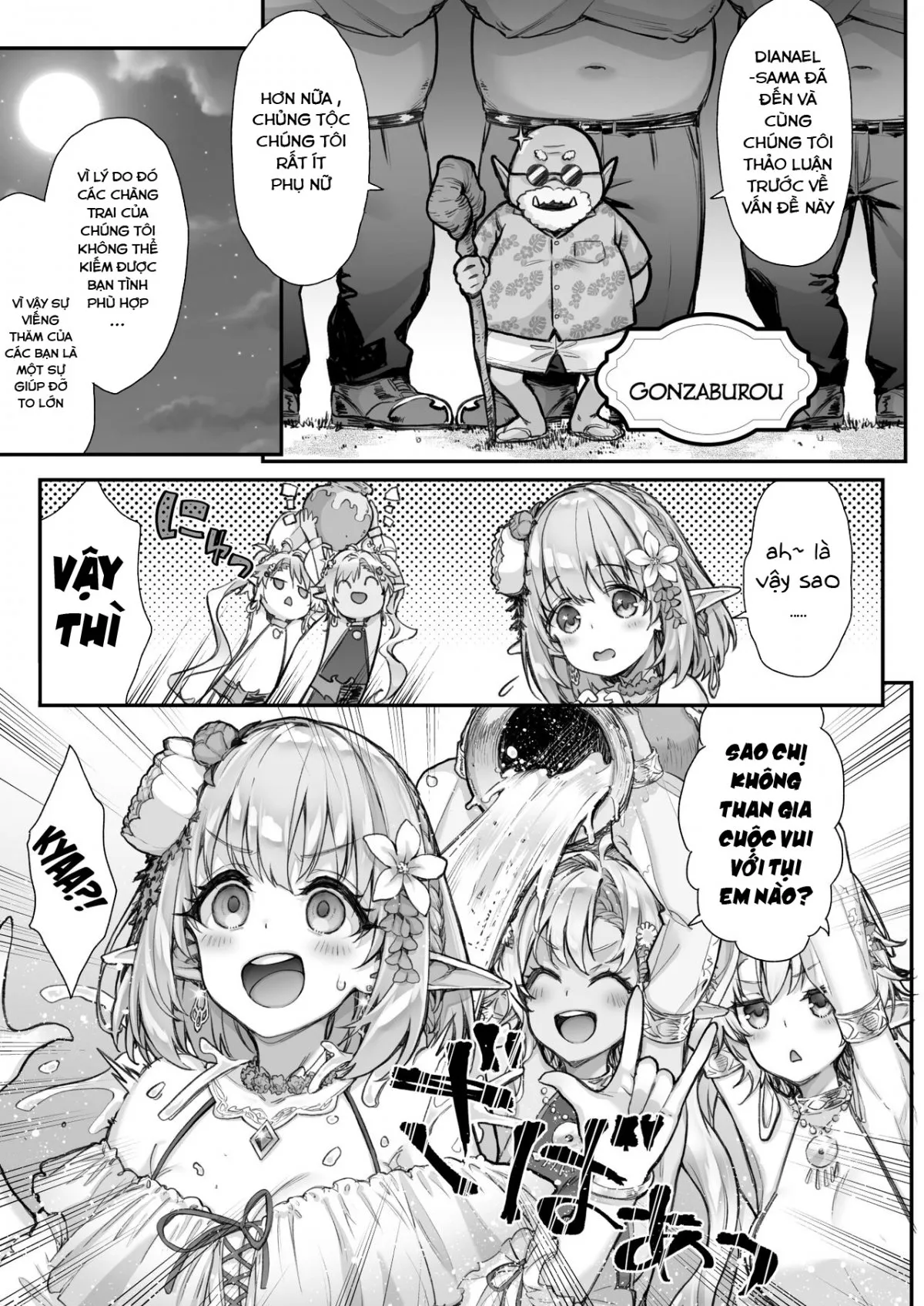 HentaiVN.net - Ảnh 7 - Tobidase! Midara na Elf no Utage [とびだせ!淫らなエルフの宴] - Oneshot