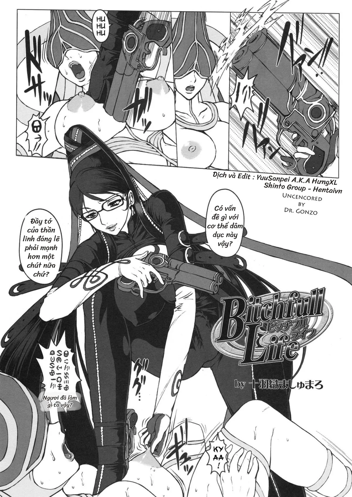 HentaiVN.net - Ảnh 3 - Bitch & Fetish ( BAYONETTA ) - Chap 1 (Maybe)
