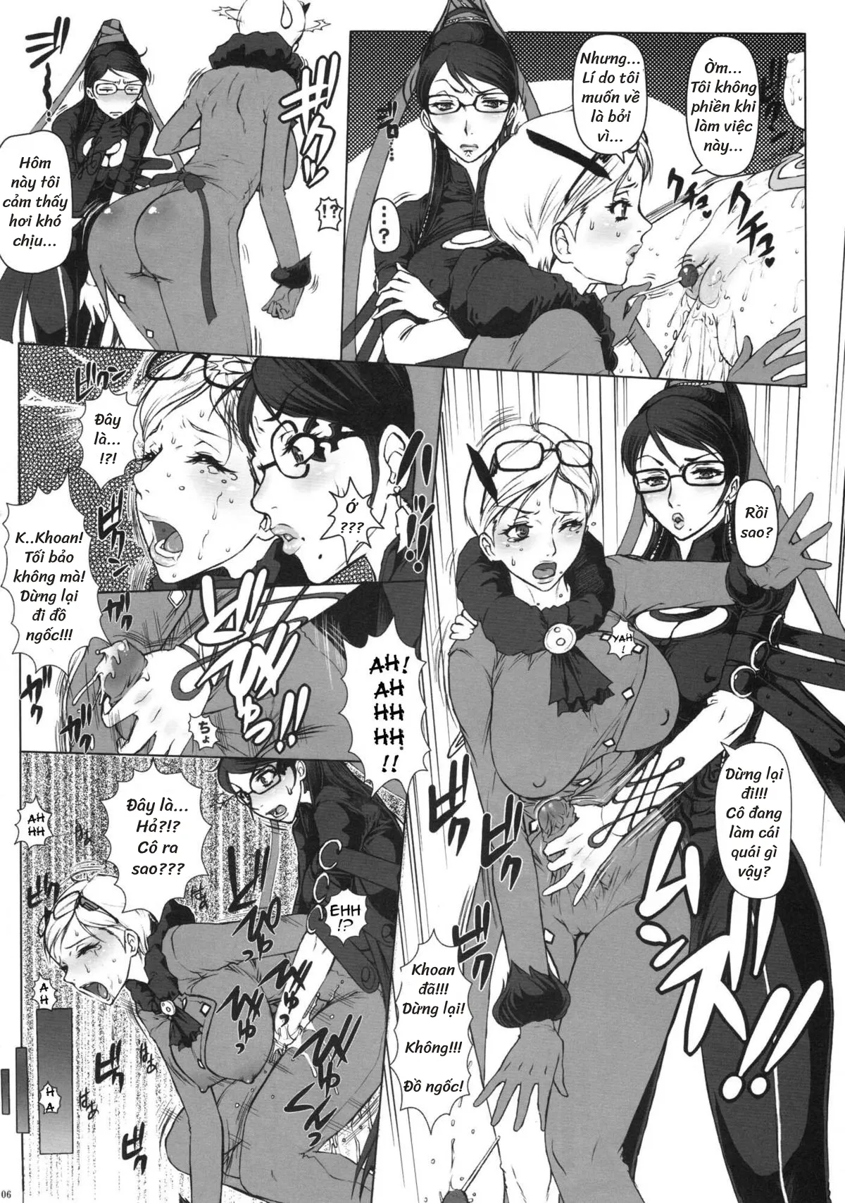 HentaiVN.net - Ảnh 6 - Bitch & Fetish ( BAYONETTA ) - Chap 1 (Maybe)