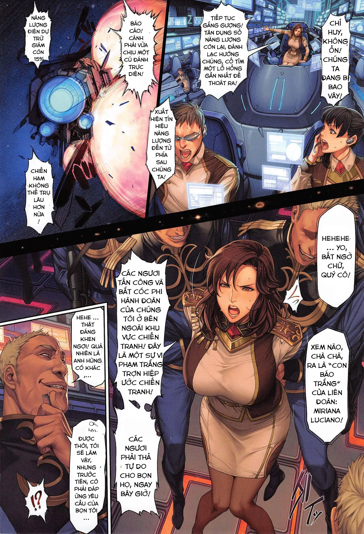HentaiVN.net - Ảnh 4 - The Galaxy Gangbang - Oneshot