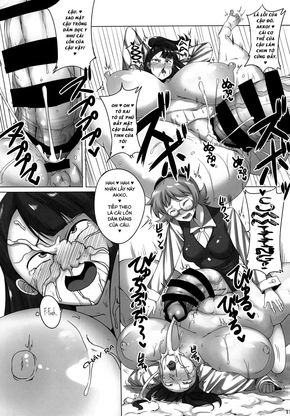 HentaiVN.net - Ảnh 11 - Akko Ga Waruin Dakara! (Little Witch Academia) - Oneshot