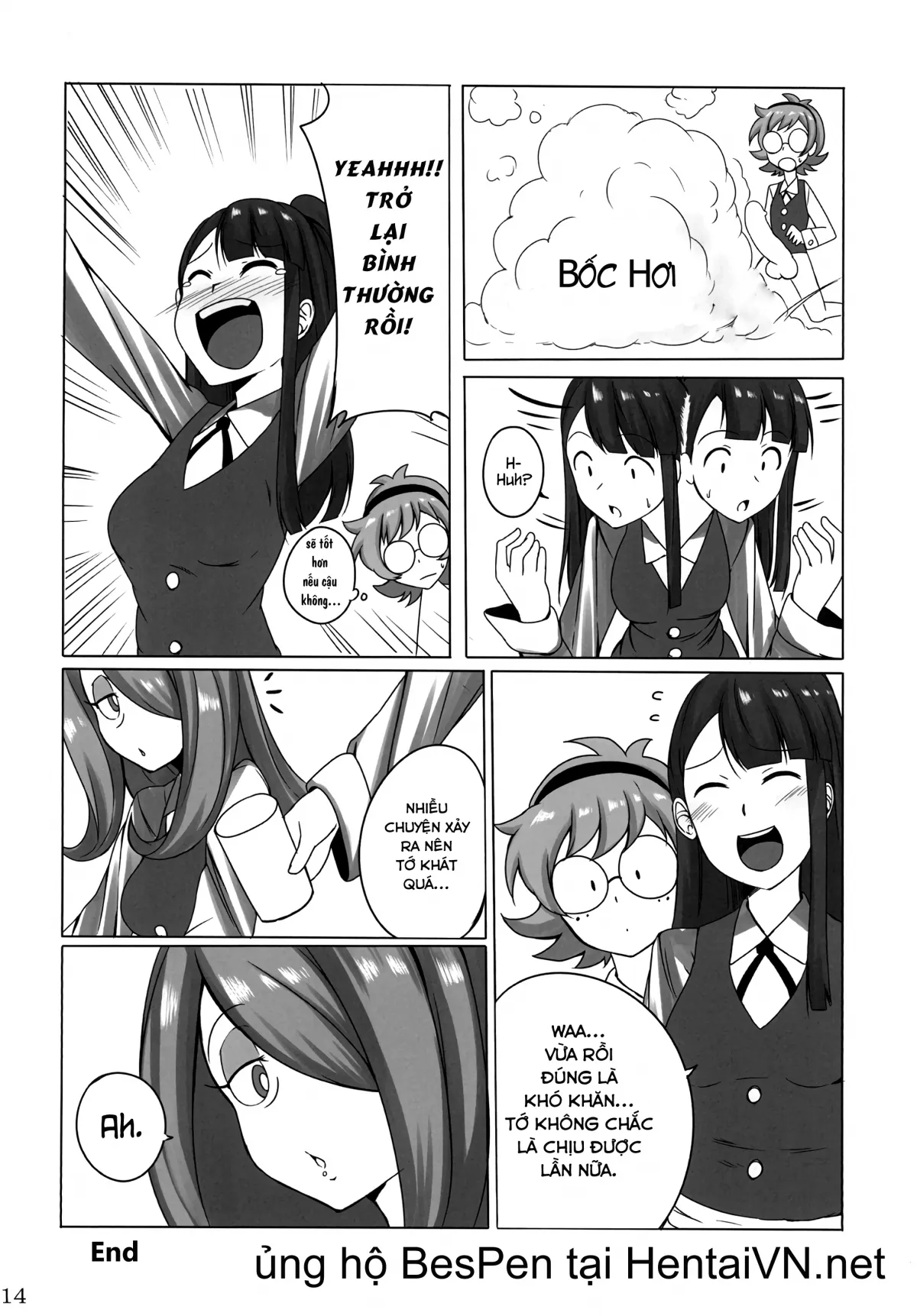 HentaiVN.net - Ảnh 12 - Akko Ga Waruin Dakara! (Little Witch Academia) - Oneshot