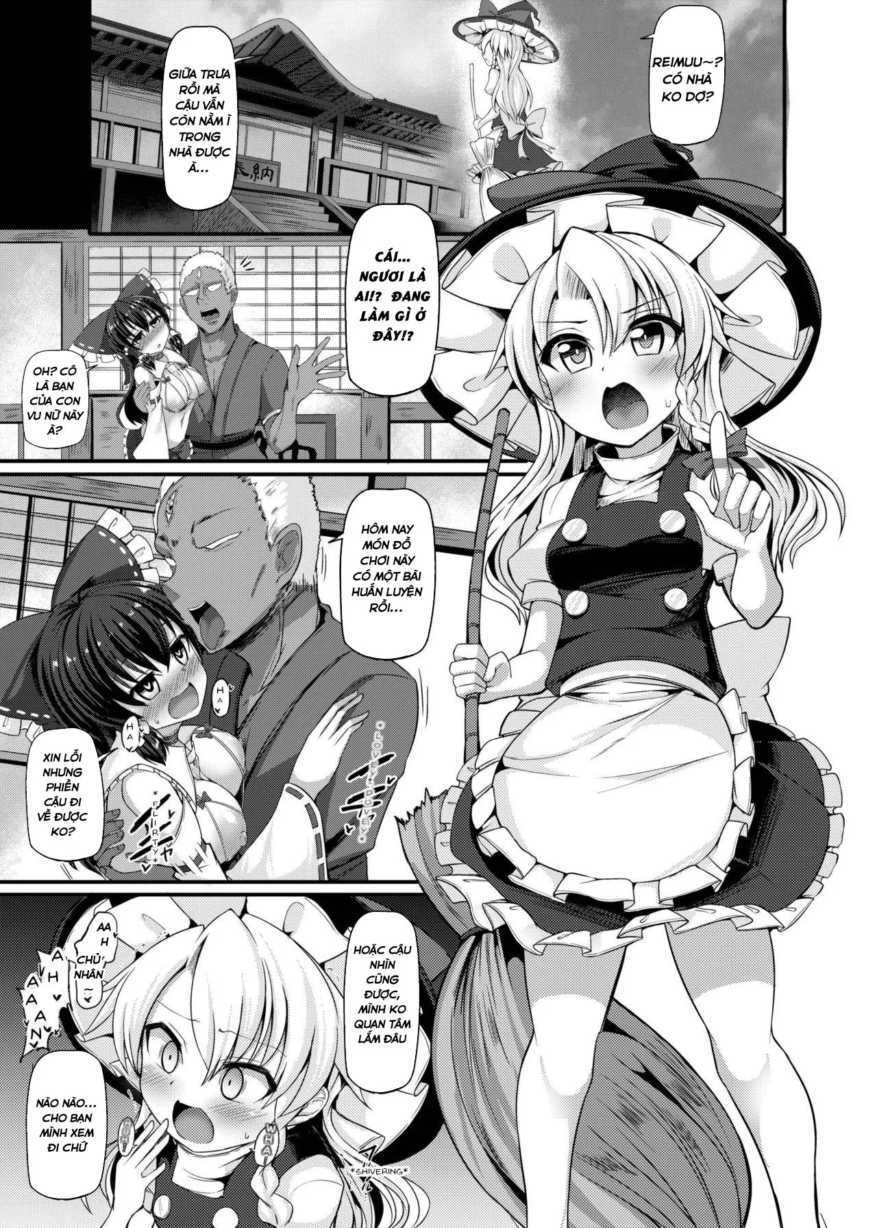 HentaiVN.net - Ảnh 4 - Haiboku Saiin -Kirisame Marisa Hen- (Touhou Project) - Oneshot