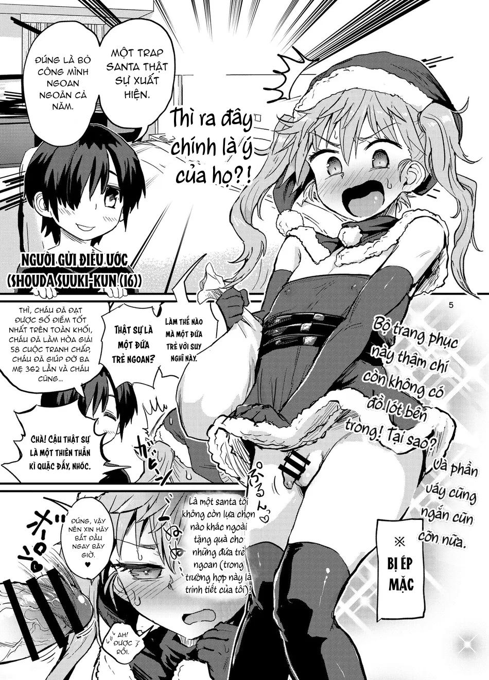 HentaiVN.net - Ảnh 4 - Tất cả những gì tôi cần cho giáng sinh là ASS - Oneshot