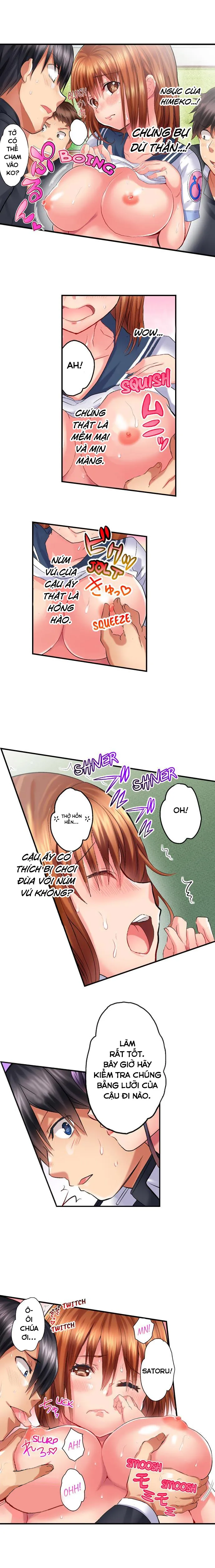 HentaiVN.net - Ảnh 4 - Chào mừng bạn đến với lớp học tình dục. [初体験は教室で。～1年H組セックス公開授業中～] - Tập 3: Cuối cùng cũng làm với himeka!