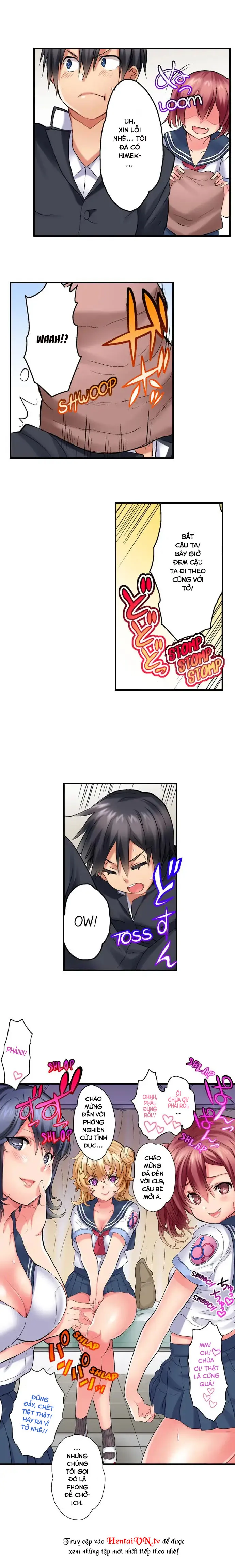 HentaiVN.net - Ảnh 10 - Chào mừng bạn đến với lớp học tình dục. [初体験は教室で。～1年H組セックス公開授業中～] - Tập 4: Bị gái bắt!