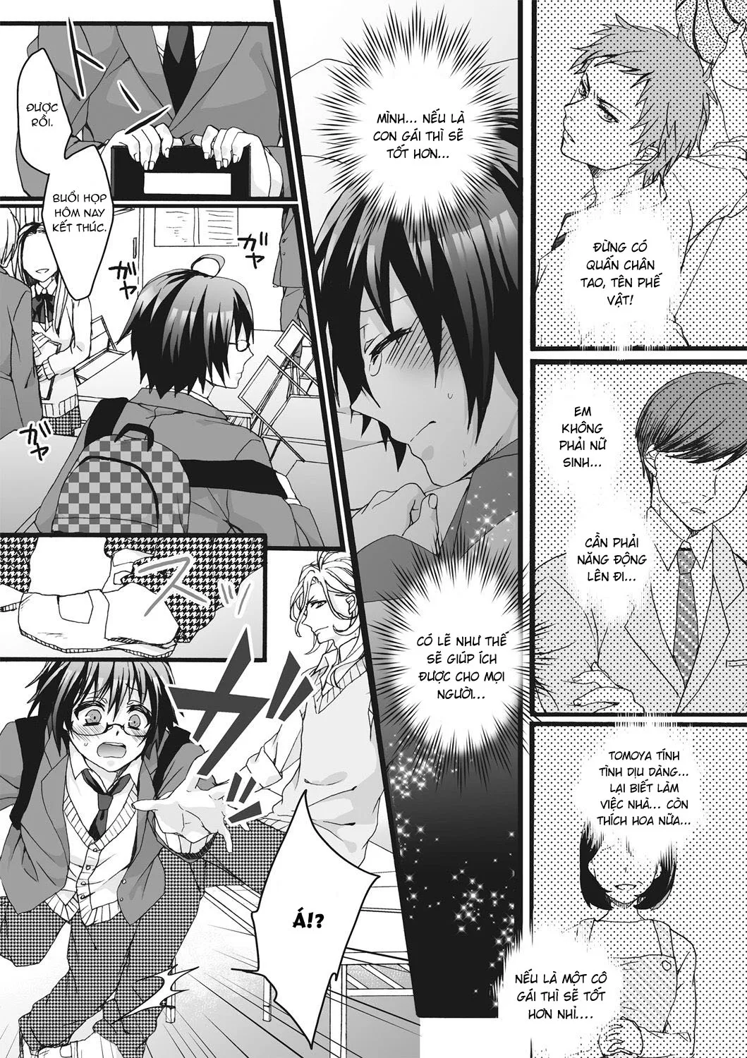 HentaiVN.net - Ảnh 12 - Onna no Boku to Kainushi Sannin - Chap 1