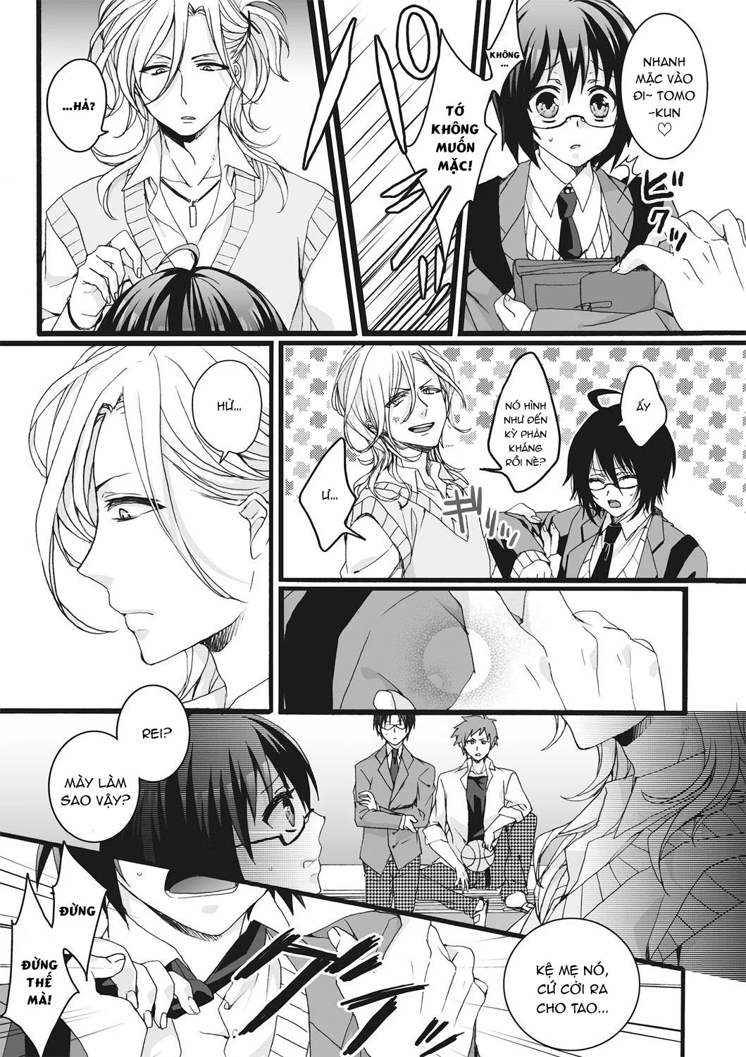 HentaiVN.net - Ảnh 14 - Onna no Boku to Kainushi Sannin - Chap 1