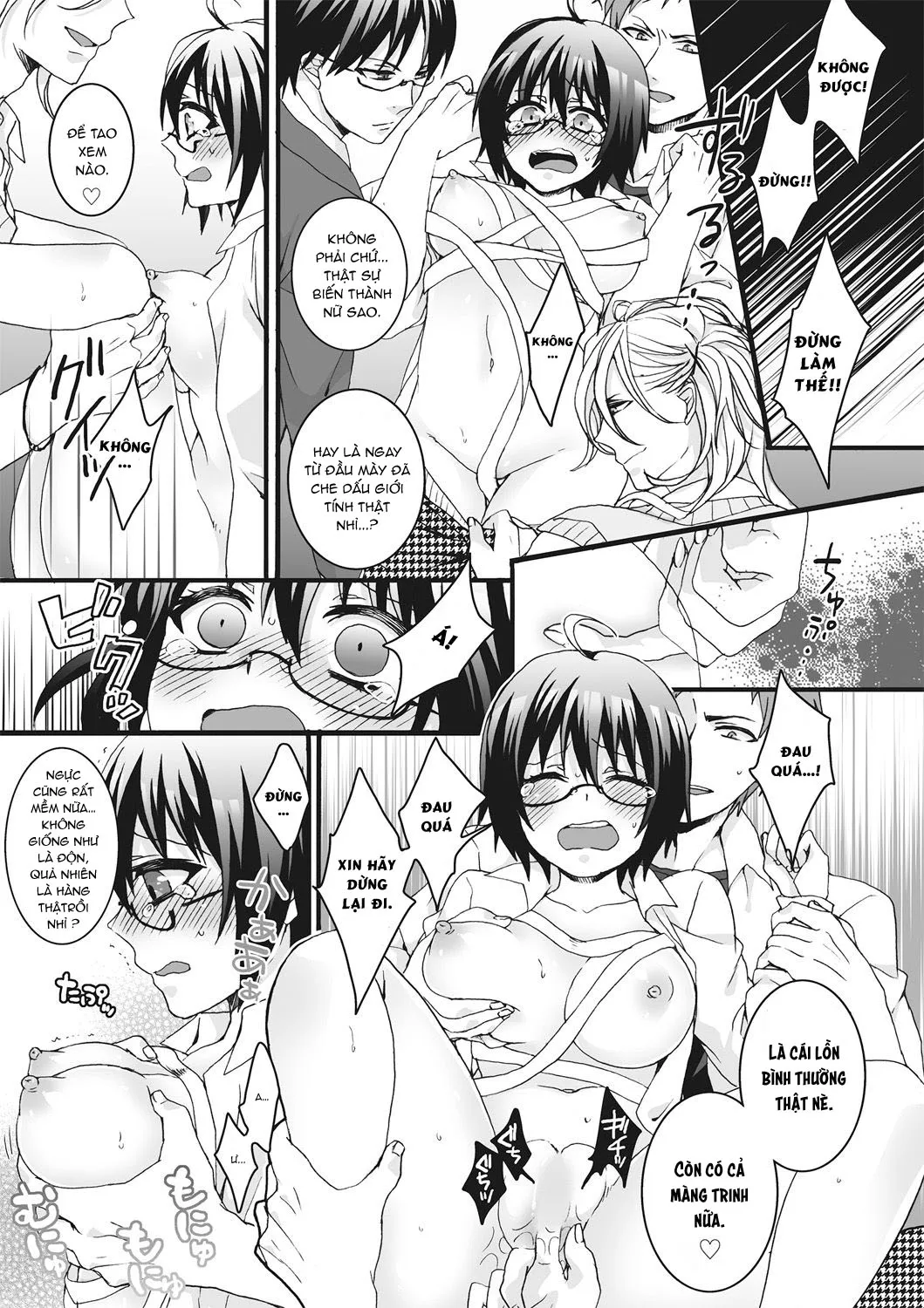 HentaiVN.net - Ảnh 16 - Onna no Boku to Kainushi Sannin - Chap 1