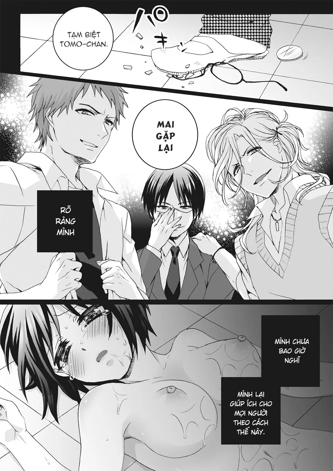 HentaiVN.net - Ảnh 23 - Onna no Boku to Kainushi Sannin - Chap 1