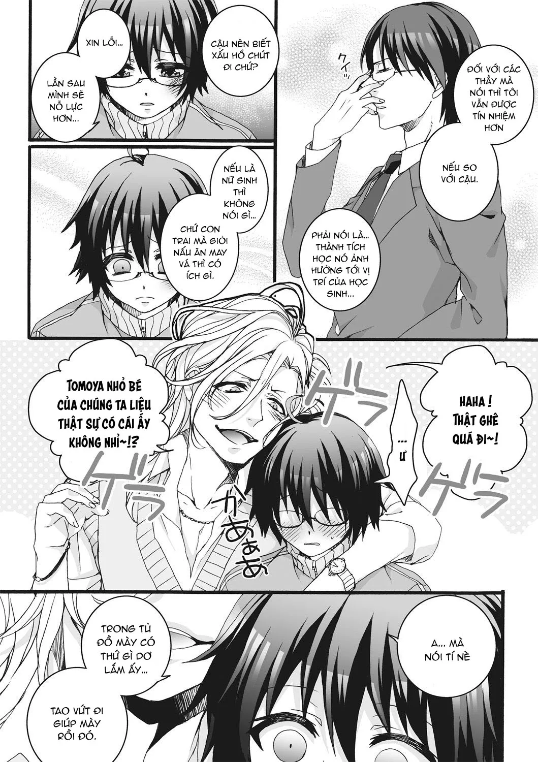 HentaiVN.net - Ảnh 9 - Onna no Boku to Kainushi Sannin - Chap 1