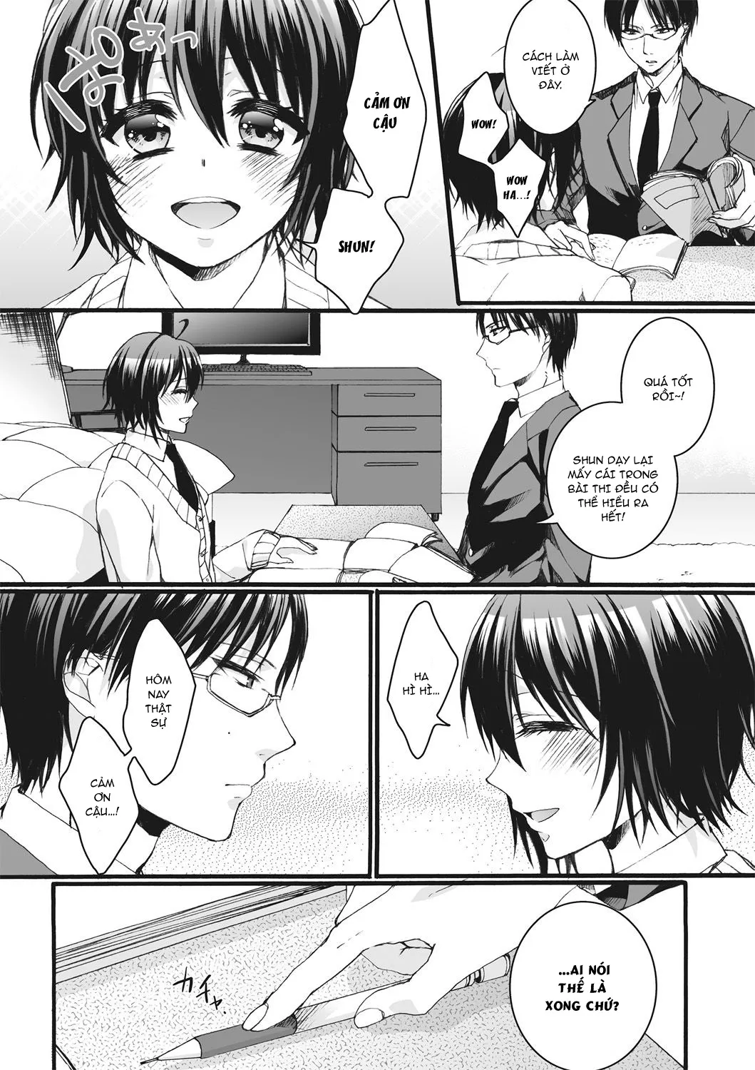 HentaiVN.net - Ảnh 10 - Onna no Boku to Kainushi Sannin - Chap 2