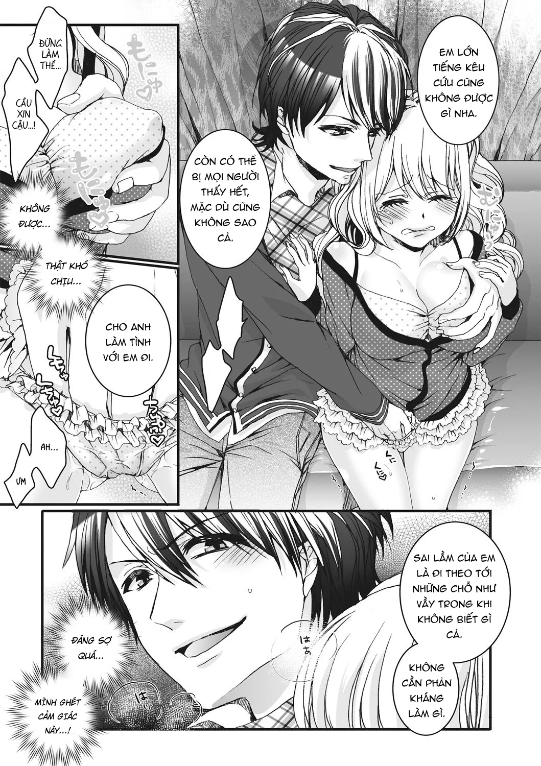 HentaiVN.net - Ảnh 14 - Onna no Boku to Kainushi Sannin - Chap 3