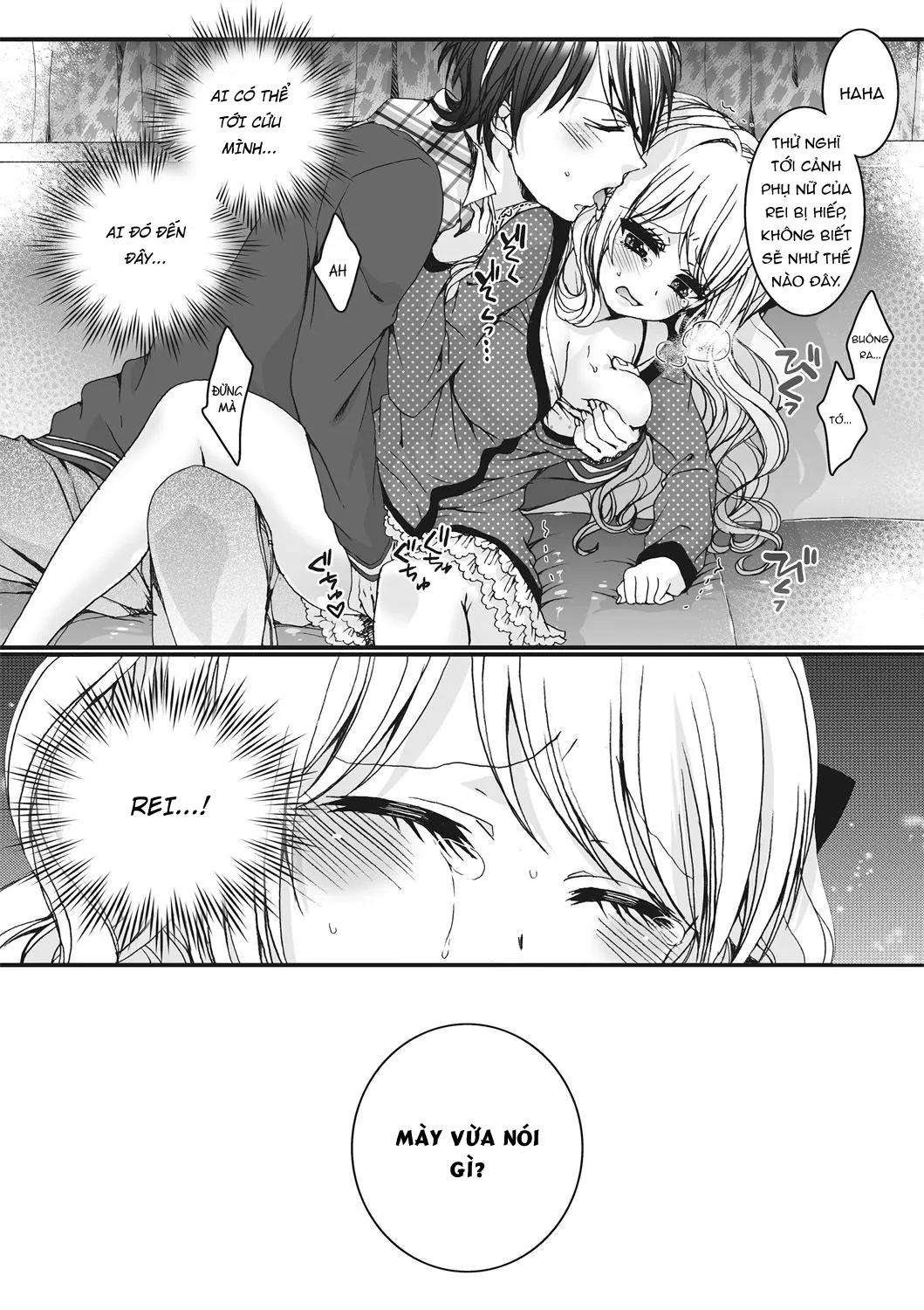 HentaiVN.net - Ảnh 15 - Onna no Boku to Kainushi Sannin - Chap 3