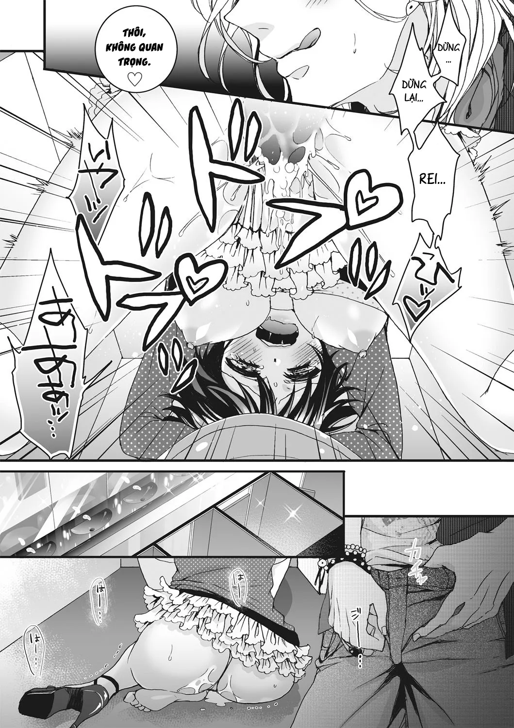 HentaiVN.net - Ảnh 28 - Onna no Boku to Kainushi Sannin - Chap 3