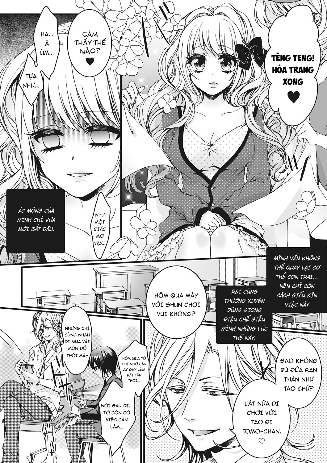 HentaiVN.net - Ảnh 3 - Onna no Boku to Kainushi Sannin - Chap 3