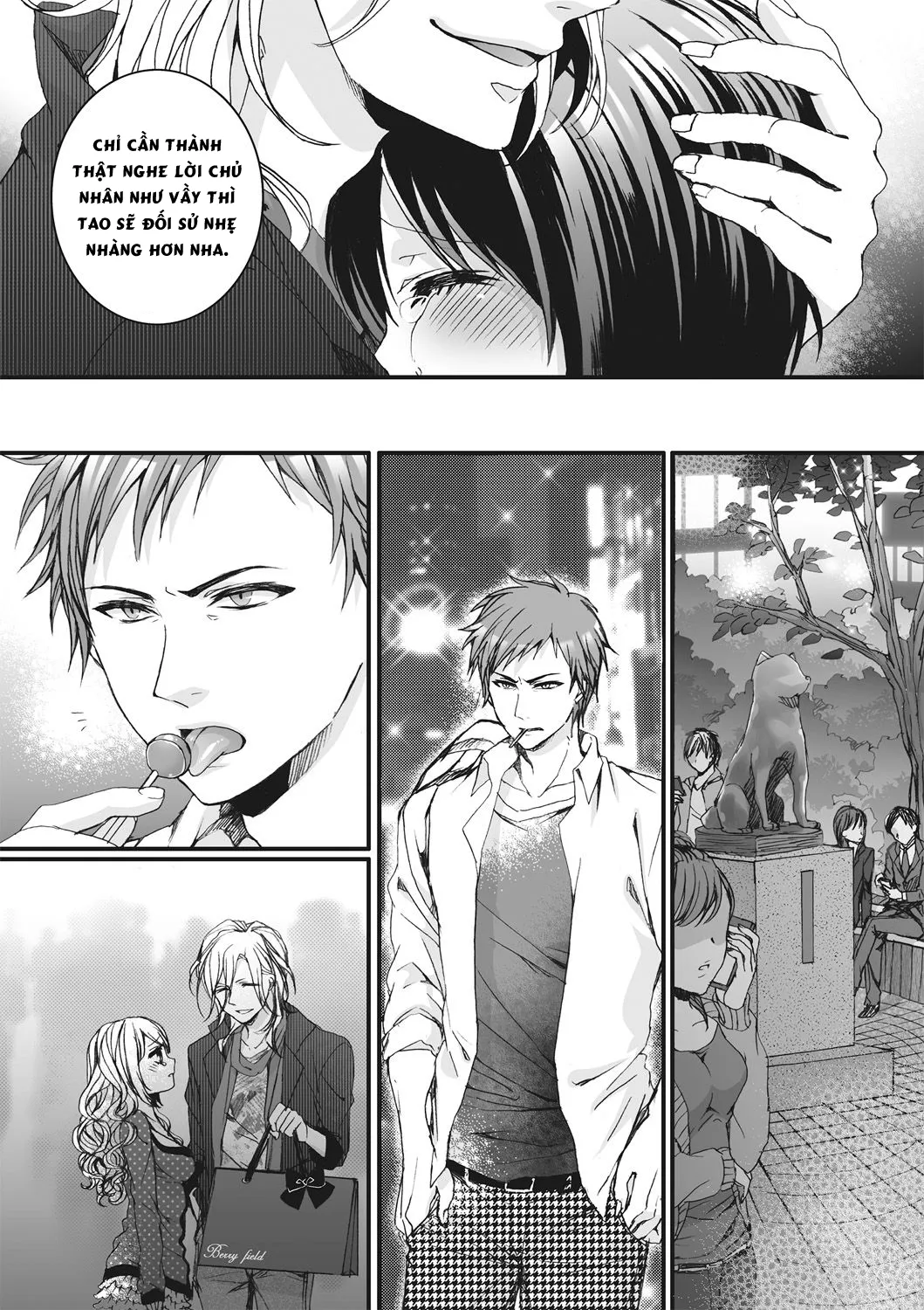 HentaiVN.net - Ảnh 30 - Onna no Boku to Kainushi Sannin - Chap 3
