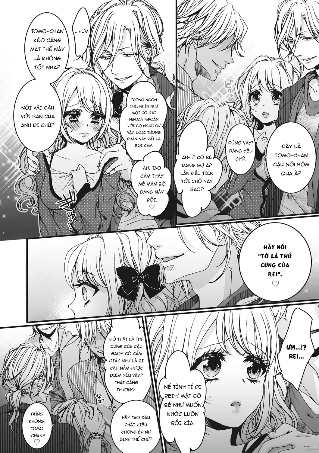 HentaiVN.net - Ảnh 7 - Onna no Boku to Kainushi Sannin - Chap 3