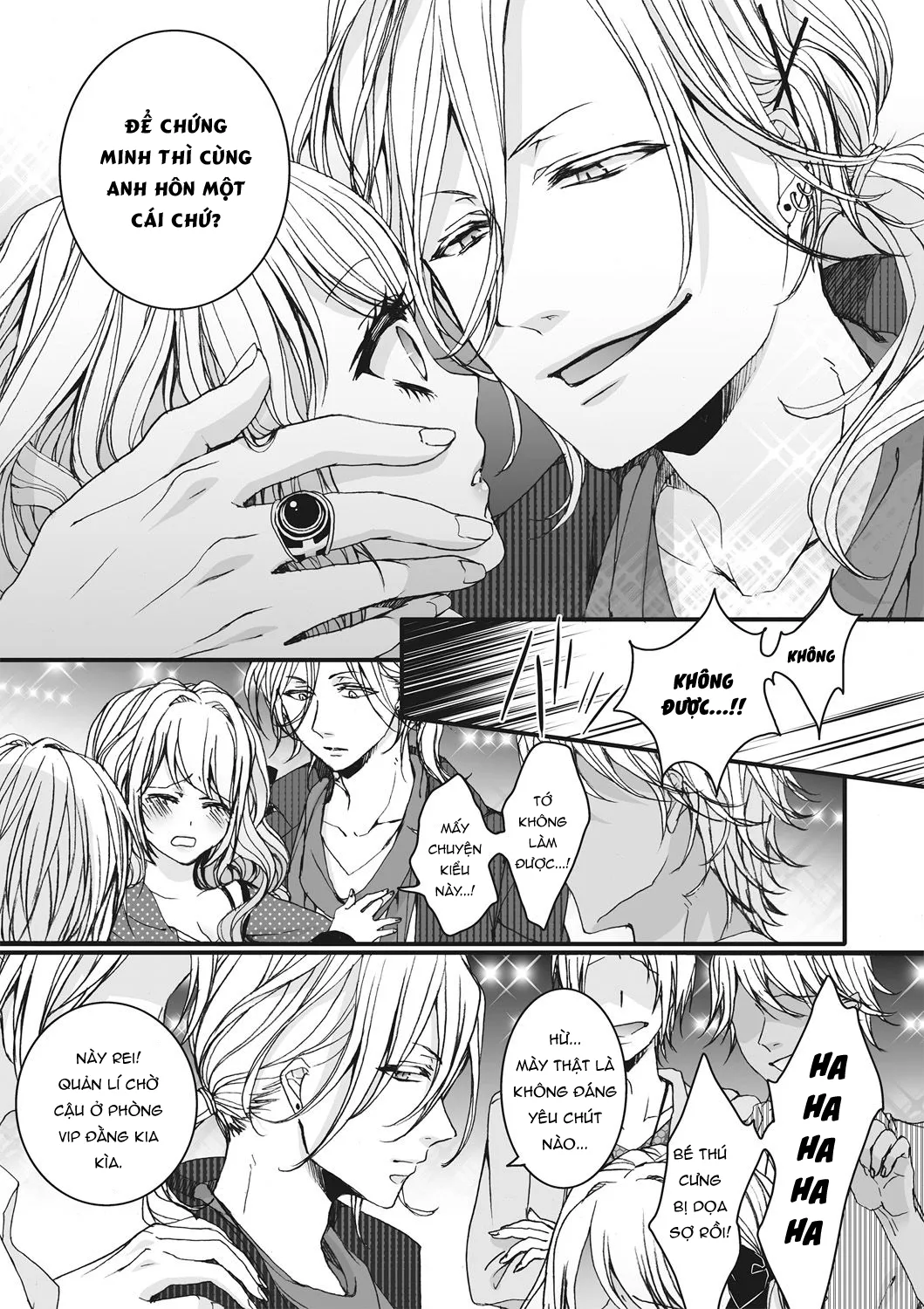 HentaiVN.net - Ảnh 8 - Onna no Boku to Kainushi Sannin - Chap 3
