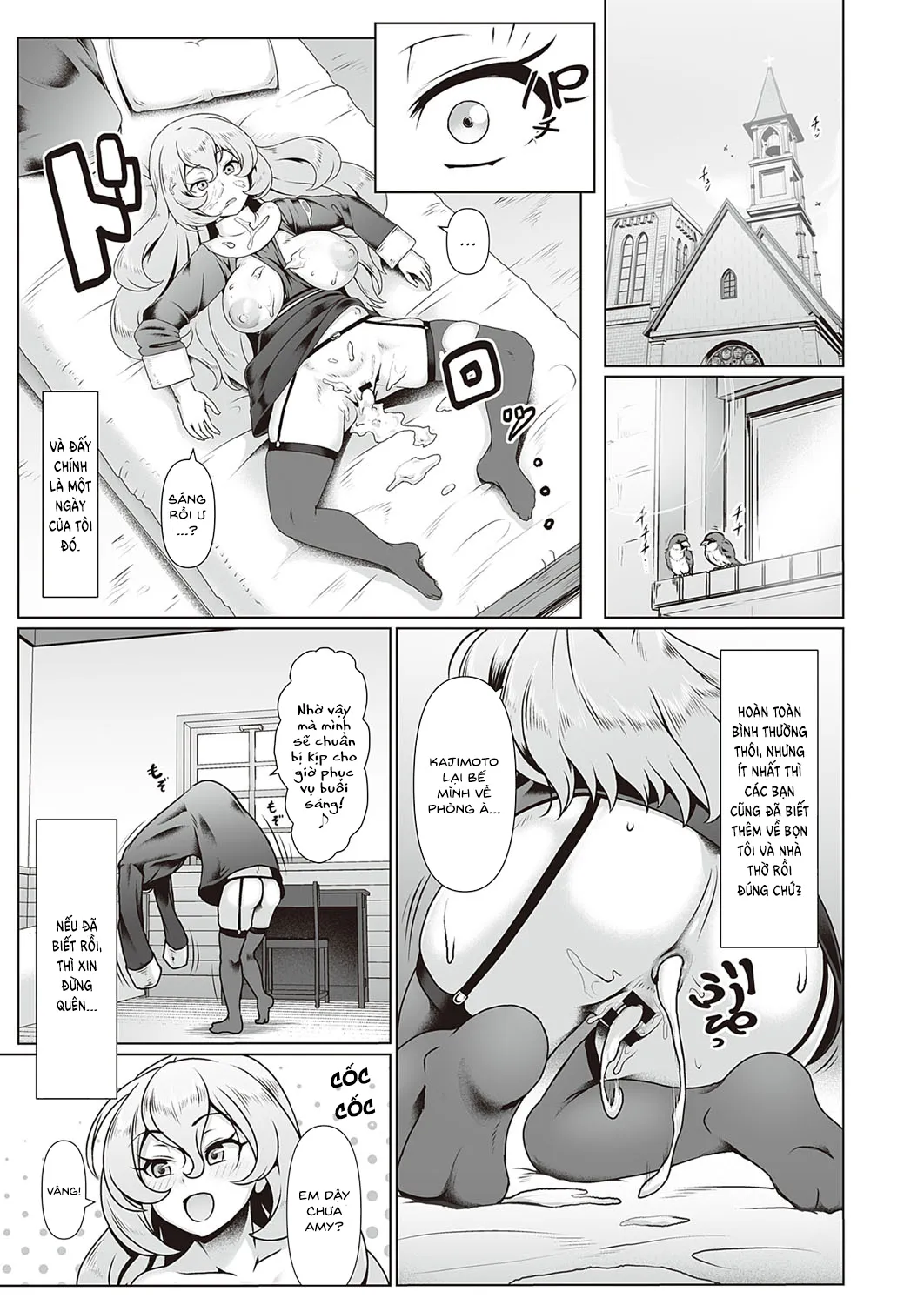 HentaiVN.net - Ảnh 23 - Khoai nhiều thì nữ tu mới khoái! [A Nun's Obscene Life, Sister's Wai Life] - Oneshot