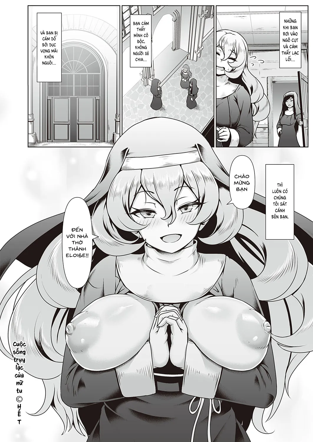 HentaiVN.net - Ảnh 24 - Khoai nhiều thì nữ tu mới khoái! [A Nun's Obscene Life, Sister's Wai Life] - Oneshot
