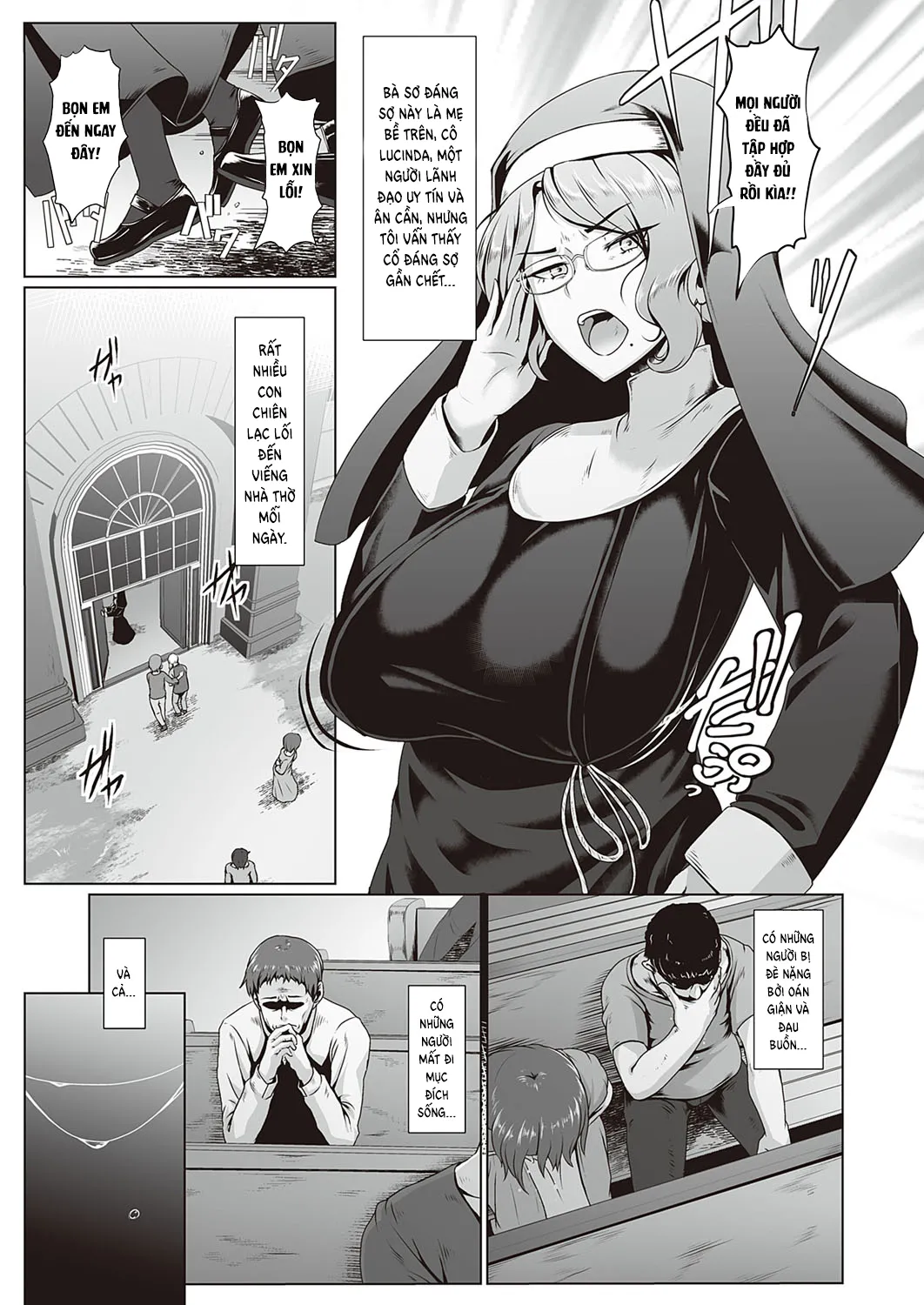 HentaiVN.net - Ảnh 3 - Khoai nhiều thì nữ tu mới khoái! [A Nun's Obscene Life, Sister's Wai Life] - Oneshot