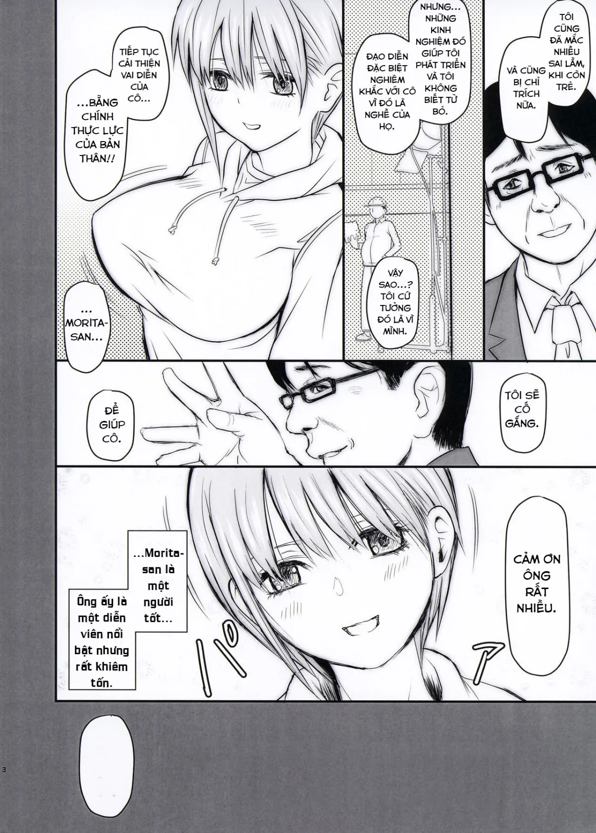 HentaiVN.net - Ảnh 5 - Buổi tập diễn xuất của Ichika [Ichika-chan to Sumata to Kichiku Shidou] - Oneshot
